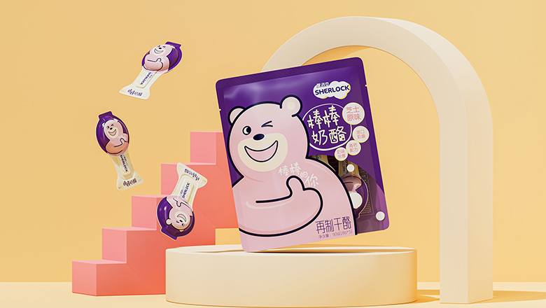 江西亞麻籽杏仁粉包裝設計_讓您的健康生活更便捷