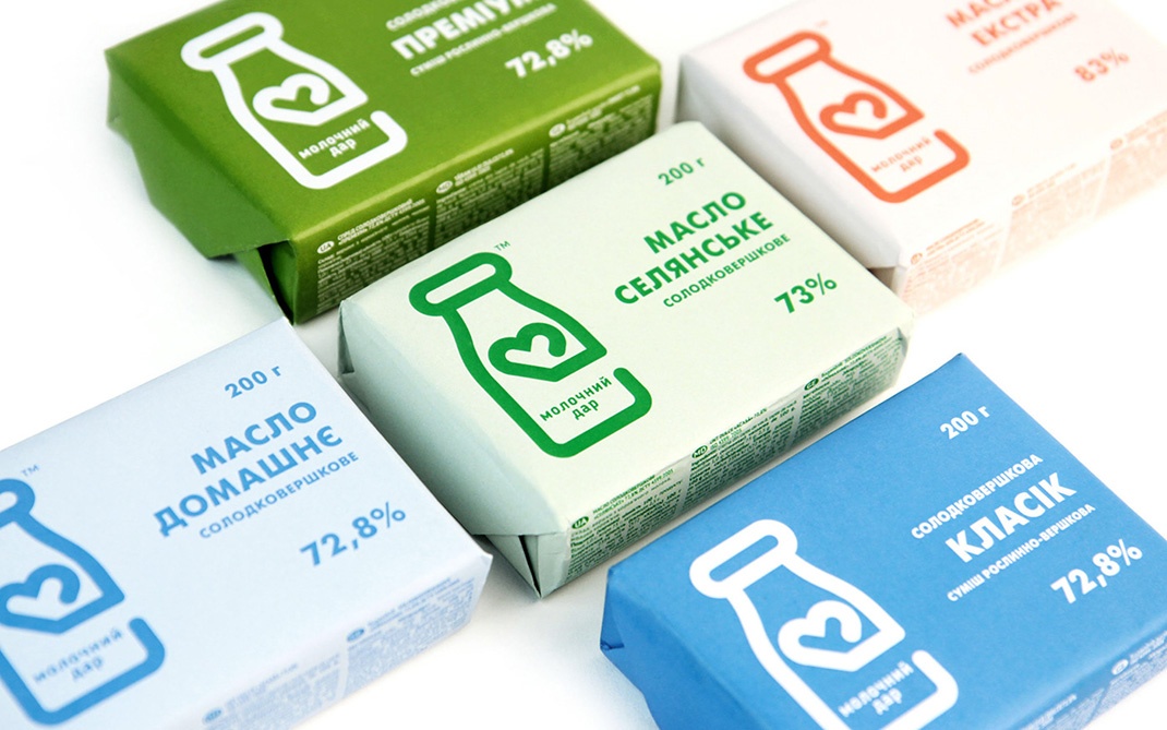 牛奶包裝設計說明